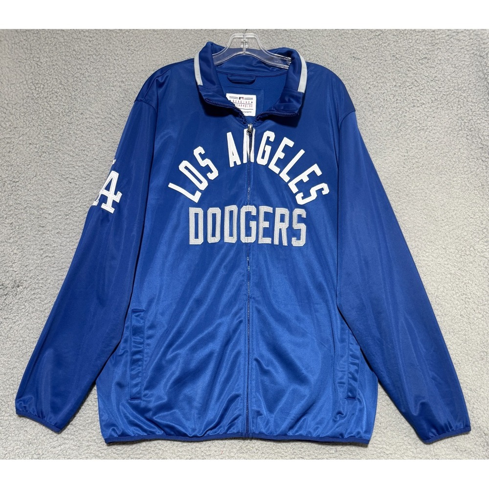 Los Angeles Dodgers G-III Sports Carl Banks Full-Zip Jacket Mens Size 2XL MLB